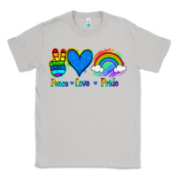 Moon Dust Peace Love Pride Classic Tee - Jasminsmagicworld