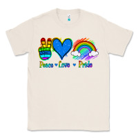 Natural Peace Love Pride Classic Tee - Jasminsmagicworld