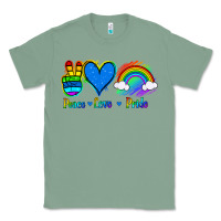 Sage Peace Love Pride Classic Tee - Jasminsmagicworld