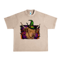 French Oak highland cow halloween Urban Heavy Tee - RanaPortraitStore