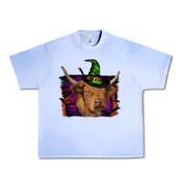 Grape Ice highland cow halloween Urban Heavy Tee - RanaPortraitStore
