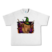 Lunar Rock highland cow halloween Urban Heavy Tee - RanaPortraitStore