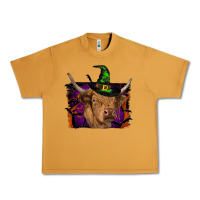 Peanut Butter highland cow halloween Urban Heavy Tee - RanaPortraitStore