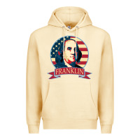 Pina Colada benjamin franklin Premium Hoodie - linhVisuals