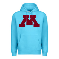 Ocean Blue university of minnesota, Apparel Premium Hoodie - linhVisuals