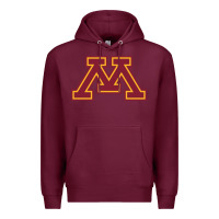 Burgundy university of minnesota, Apparel Premium Hoodie - linhVisuals