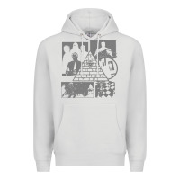 Dove Grey gurps illuminati classic Premium Hoodie - linhVisuals
