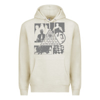 Oatmeal Heather gurps illuminati classic Premium Hoodie - linhVisuals