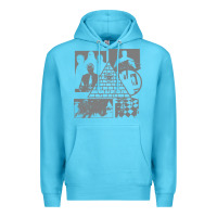 Ocean Blue gurps illuminati classic Premium Hoodie - linhVisuals