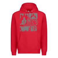 Red gurps illuminati classic Premium Hoodie - linhVisuals