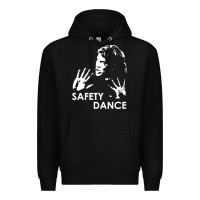 Black safety dance Premium Hoodie - linhVisuals