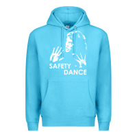 Ocean Blue safety dance Premium Hoodie - linhVisuals