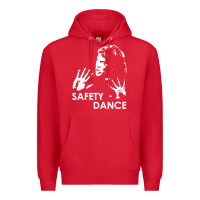 Red safety dance Premium Hoodie - linhVisuals