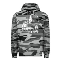 Slate Camo safety dance Premium Hoodie - linhVisuals