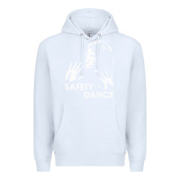 White safety dance Premium Hoodie - linhVisuals