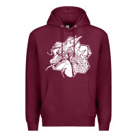 The Fantasy Trip Megahex Dragon Premium Hoodie | Teevron