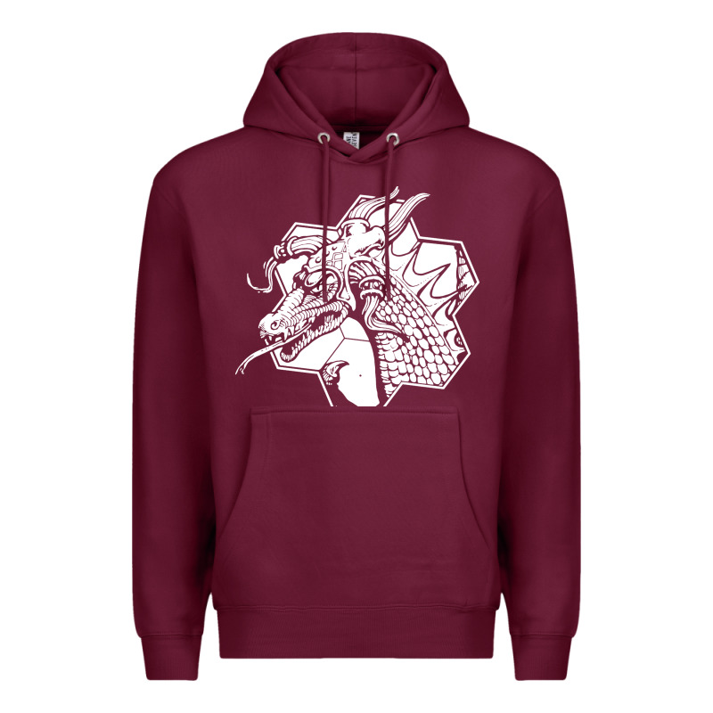 The Fantasy Trip Megahex Dragon Premium Hoodie by linhVisuals | Teevron