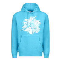 Ocean Blue the fantasy trip megahex dragon Premium Hoodie - linhVisuals