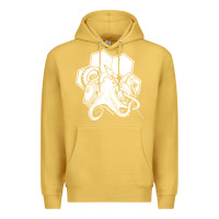 Antique Gold the fantasy trip  octopus Premium Hoodie - linhVisuals