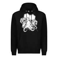Black the fantasy trip  octopus Premium Hoodie - linhVisuals