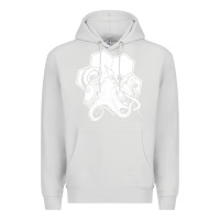 Dove Grey the fantasy trip  octopus Premium Hoodie - linhVisuals