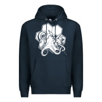 Navy the fantasy trip  octopus Premium Hoodie - linhVisuals