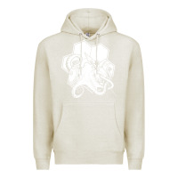 Oatmeal Heather the fantasy trip  octopus Premium Hoodie - linhVisuals