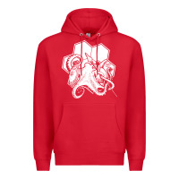 Red the fantasy trip  octopus Premium Hoodie - linhVisuals