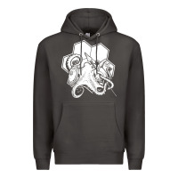 Smoke the fantasy trip  octopus Premium Hoodie - linhVisuals