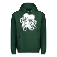 Sports Green the fantasy trip  octopus Premium Hoodie - linhVisuals