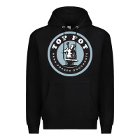 Black top pot doughnuts Premium Hoodie - linhVisuals