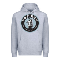 Heather Grey top pot doughnuts Premium Hoodie - linhVisuals