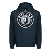 Navy top pot doughnuts Premium Hoodie - linhVisuals