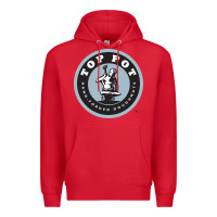 Red top pot doughnuts Premium Hoodie - linhVisuals
