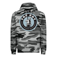 Slate Camo top pot doughnuts Premium Hoodie - linhVisuals