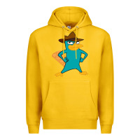 Lemon phineas and ferb, agent p, perry the platypus Premium Hoodie - linhVisuals