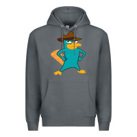 Rock phineas and ferb, agent p, perry the platypus Premium Hoodie - linhVisuals