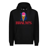 Black braums Premium Hoodie - linhVisuals