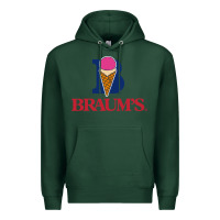 Sports Green braums Premium Hoodie - linhVisuals