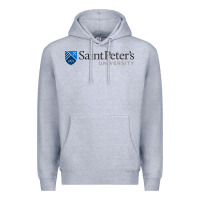 Heather Grey The saint peter's university Premium Hoodie - linhVisuals