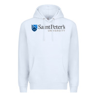 White The saint peter's university Premium Hoodie - linhVisuals