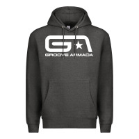 Charcoal Heather groove armada Premium Hoodie - linhVisuals