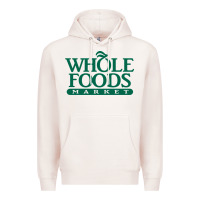 Pale Pink whole foods market Premium Hoodie - linhVisuals
