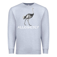 Heather Grey allegedly Premium Sweatshirt - Bettercallsaul