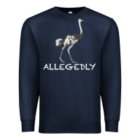 Navy allegedly Premium Sweatshirt - Bettercallsaul