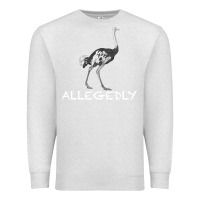 Oatmeal Heather allegedly Premium Sweatshirt - Bettercallsaul