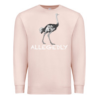 Pale Pink allegedly Premium Sweatshirt - Bettercallsaul