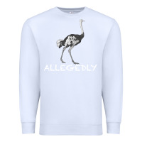 White allegedly Premium Sweatshirt - Bettercallsaul