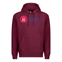 Burgundy The southern methodist university Premium Hoodie - linhVisuals