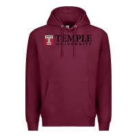 Burgundy The temple university Premium Hoodie - linhVisuals